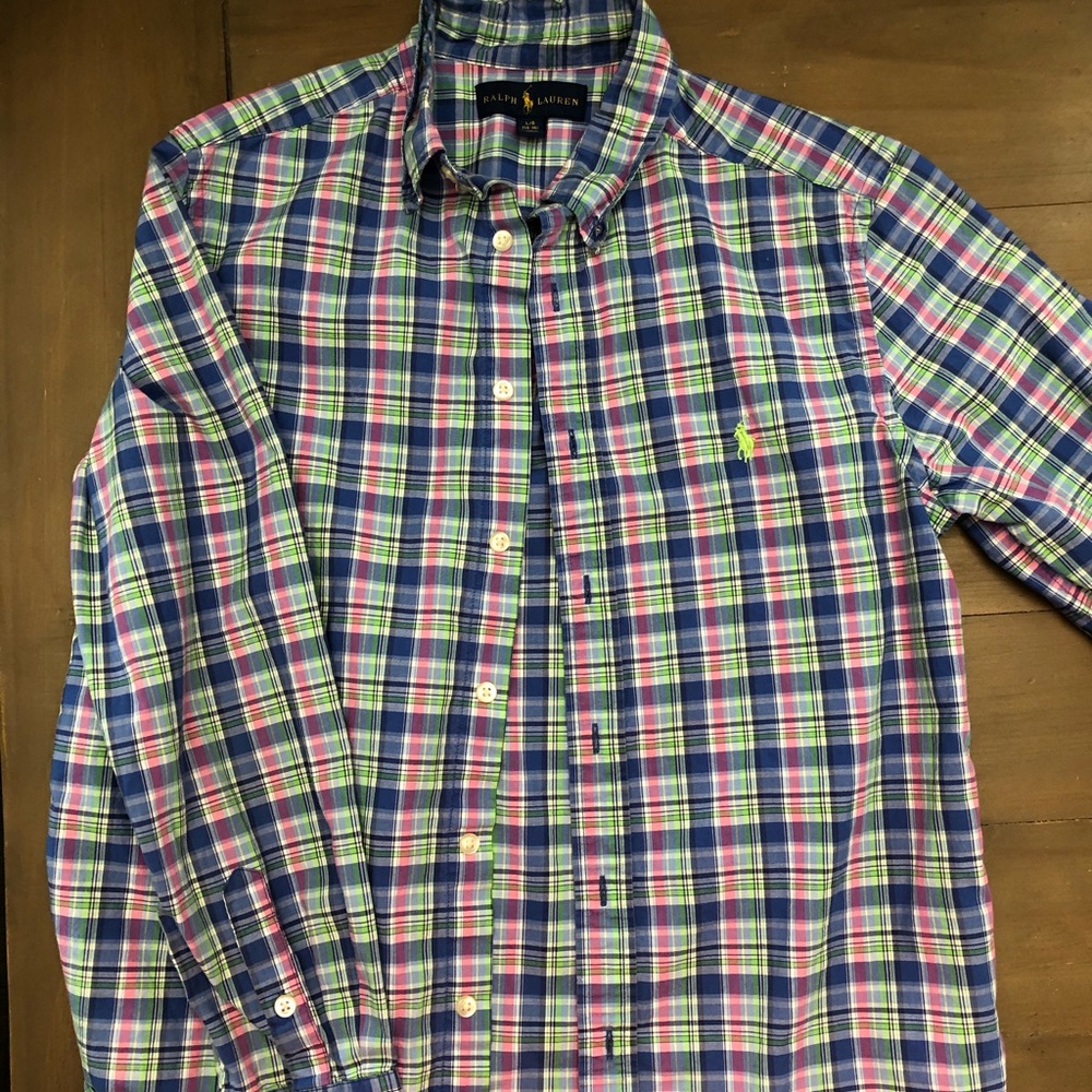 Ralph Lauren button down boys shirt